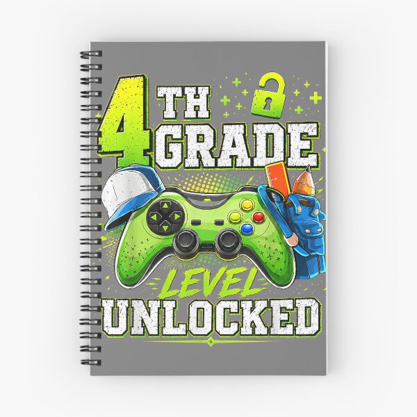 Item preview, Back to School 4th Fourth Grade Level Unlocked Gamer Kid designed and sold by mjohnson9.