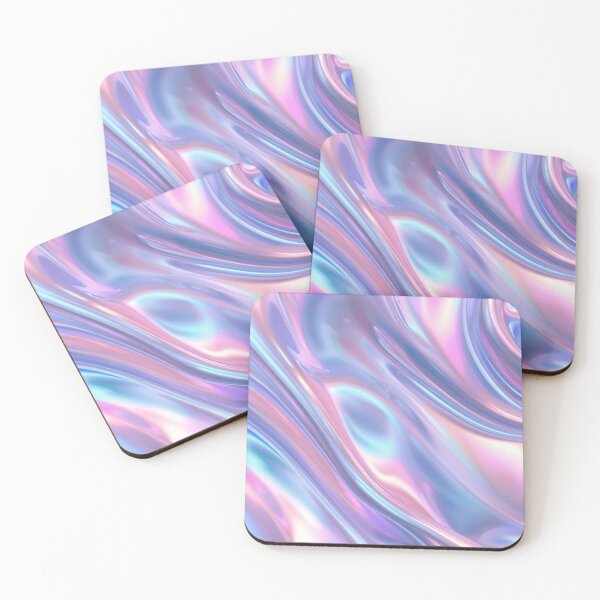 Item preview, Holographic Iridescent Liquid Chrome Texture designed and sold by Oddifys.
