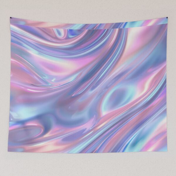 Item preview, Holographic Iridescent Liquid Chrome Texture designed and sold by Oddifys.