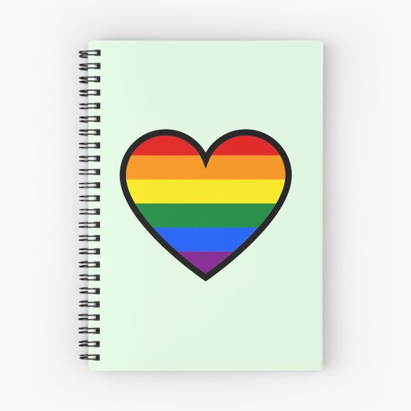 Item preview, LGBTQ+ Pride Heart designed and sold by Camilla Wynter.