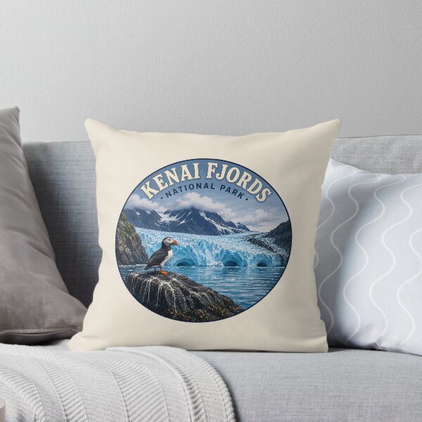 Item preview, Kenai Fjords National Park Retro Design designed and sold by Gideon Emmerich.