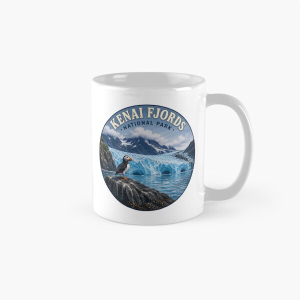 Item preview, Kenai Fjords National Park Retro Design designed and sold by Gideon Emmerich.