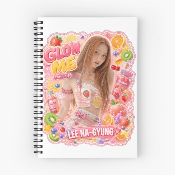 Item preview, Nagyung fromis_9 Glow Me Neon Horizon Graphic | Merch Collection designed and sold by Valereekmerch.