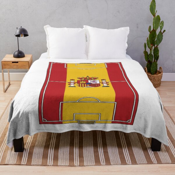 Item preview, Spain Soccer Field Flag. designed and sold by EunsooLee.