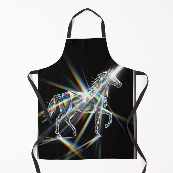 Item preview, Prismatic Glass Rainbow Unicorn designed and sold by OddlySticky.