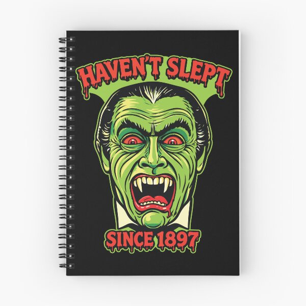 Item preview, Haven't Slept Since 1897 Retro Dracula Shirt designed and sold by Studio Elizondo.
