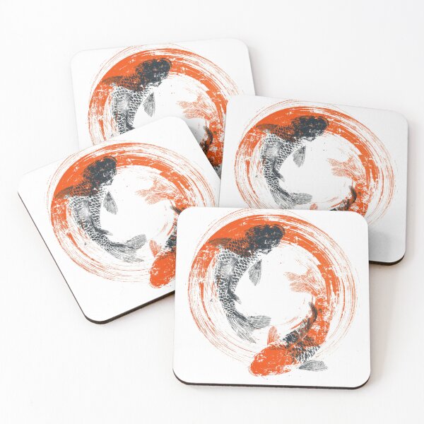 Item preview, Koi fish yin yang designed and sold by MendaciousMina.