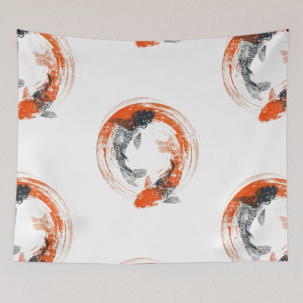 Item preview, Koi fish yin yang designed and sold by MendaciousMina.