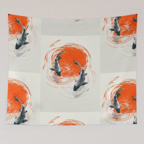 Item preview, Koi fish yin yang designed and sold by MendaciousMina.
