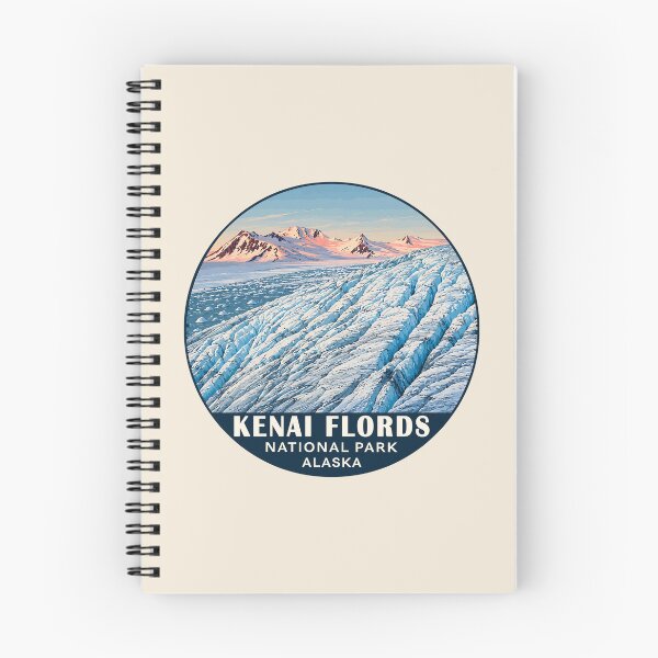 Item preview, Kenai Fjords National Park Retro Design designed and sold by Gideon Emmerich.