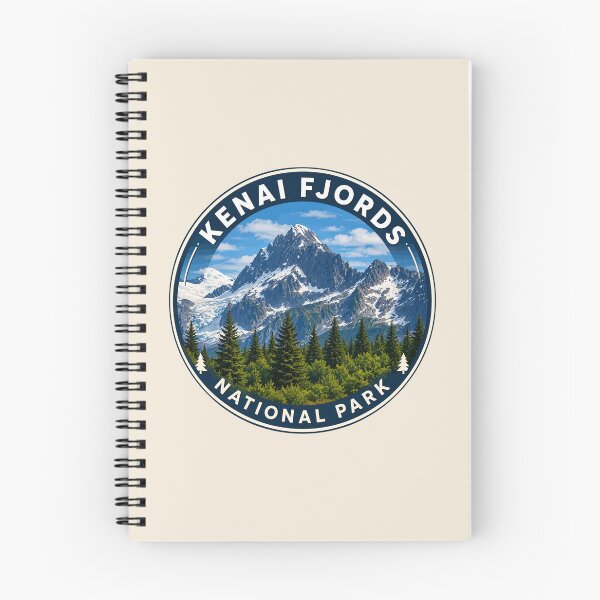 Item preview, Kenai Fjords National Park Retro Design designed and sold by Gideon Emmerich.
