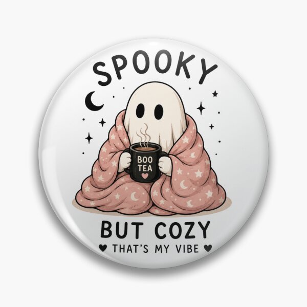 Item preview, Spooky But Cozy Cute Ghost with Boo Tea Mug | Kawaii Halloween Autumn Aesthetic designed and sold by 1234saad.
