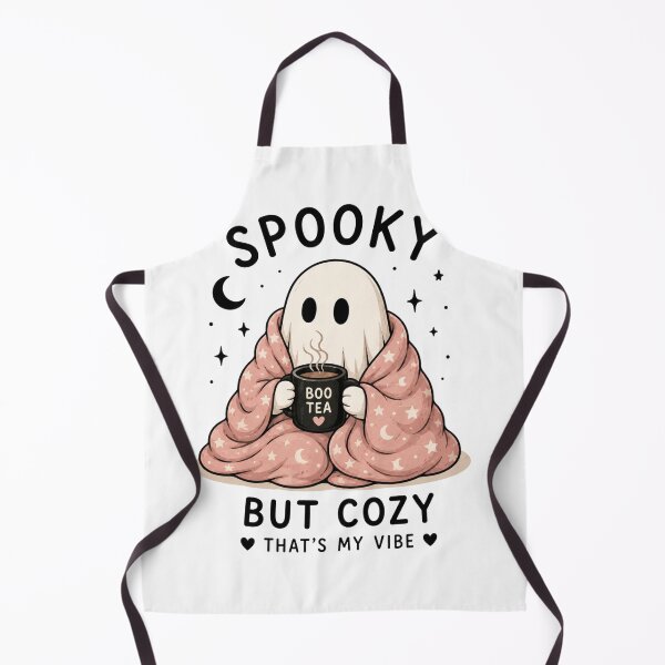 Item preview, Spooky But Cozy Cute Ghost with Boo Tea Mug | Kawaii Halloween Autumn Aesthetic designed and sold by 1234saad.