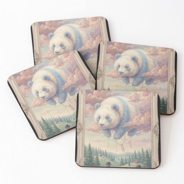 Item preview, The Great Panda Cloud Voyager designed and sold by OddlySticky.
