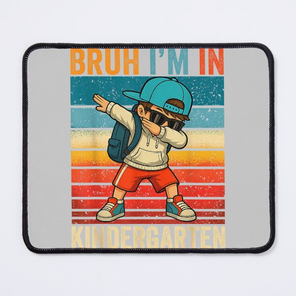 Item preview, Back to School Bruh Im in Kindergarten First Day Boy Kids designed and sold by mjohnson9.