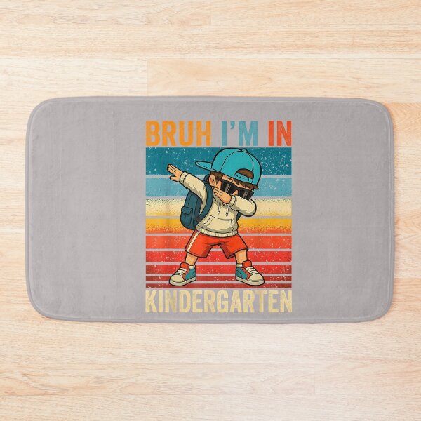 Item preview, Back to School Bruh Im in Kindergarten First Day Boy Kids designed and sold by mjohnson9.