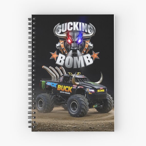 Item preview, Monster Truck Bucking Bomb designed and sold by PESCORAN.