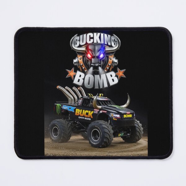 Item preview, Monster Truck Bucking Bomb designed and sold by PESCORAN.