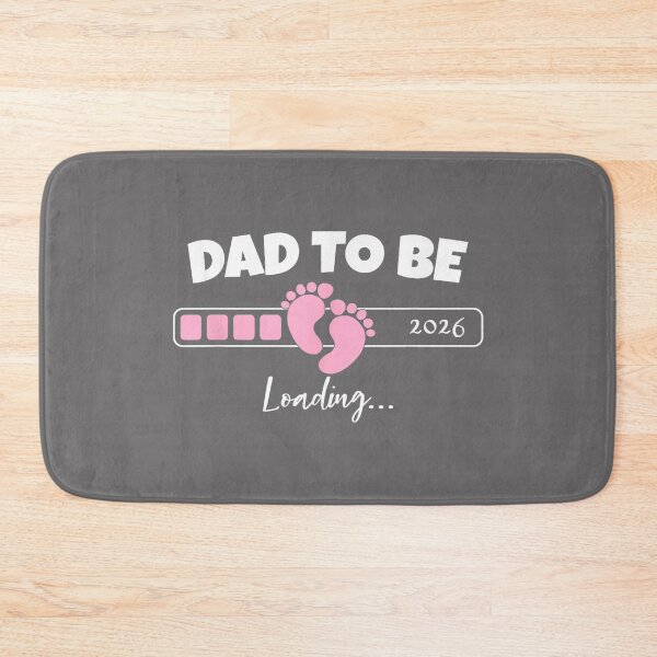 Item preview, Dad to Be 2026 Loading Pink Little Girl Pregnancy Reveal designed and sold by KristineLi.