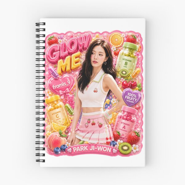 Item preview, Jiwon fromis_9 Glow Me Shimmering Horizon Graphic | Merch Collection designed and sold by Valereekmerch.