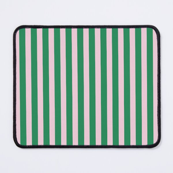 Item preview, Pink and Green Ultra Fine Stripe Narrow Vertical Pinstripe Pattern designed and sold by kierkegaard.