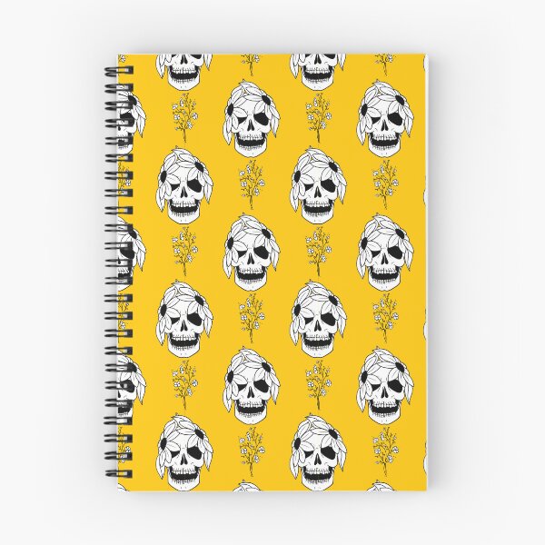 Item preview, Floral Skull Tile designed and sold by Moonlit Datura.