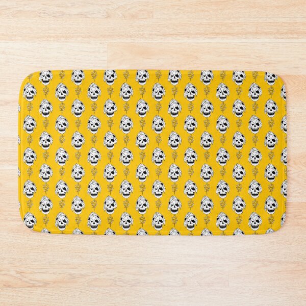 Item preview, Floral Skull Tile designed and sold by Moonlit Datura.
