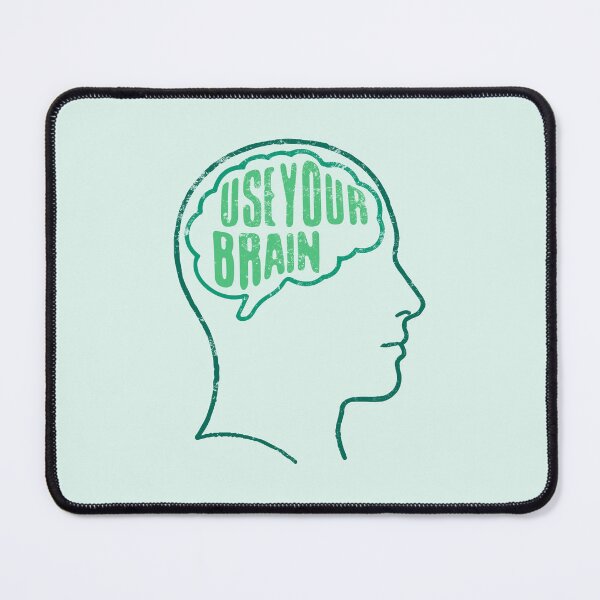 Item preview, No AI / Anti-AI Symbol - Use Your Brain designed and sold by Frank J. Art.