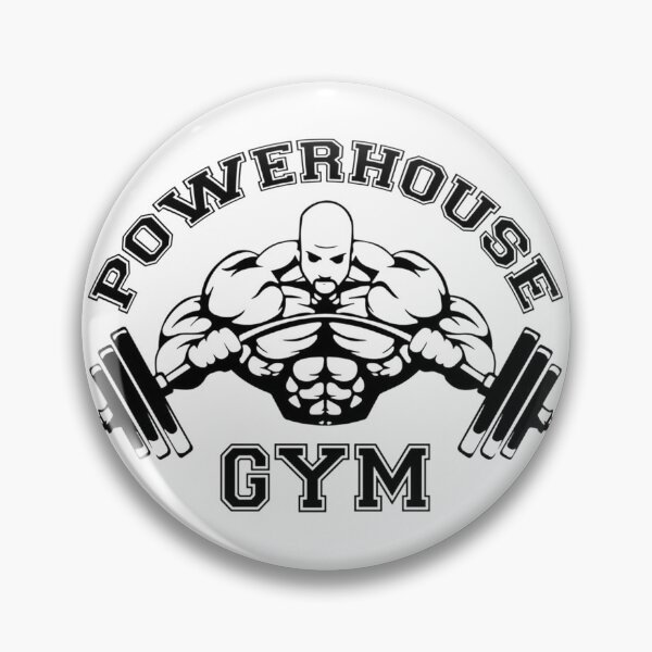 Item preview, Powerhouse Gym Minimalist Outline Bodybuilder Art designed and sold by Trezcharacts.