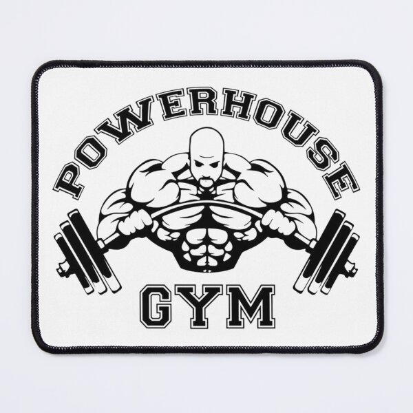 Item preview, Powerhouse Gym Minimalist Outline Bodybuilder Art designed and sold by Trezcharacts.