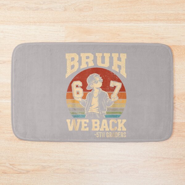 Item preview, Back to School Bruh We Back 5th Grade 6 7 First Day School designed and sold by mjohnson9.