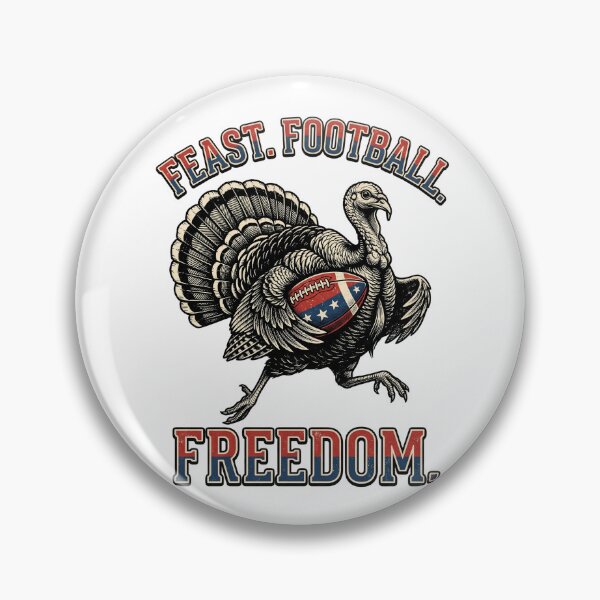 Item preview, Turkey Football Freedom designed and sold by Roy & Tiffany.