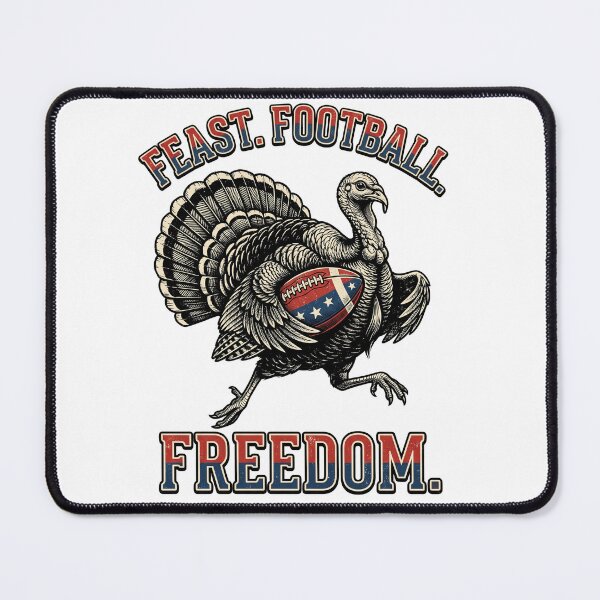 Item preview, Turkey Football Freedom designed and sold by Roy & Tiffany.
