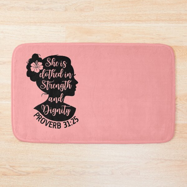 Item preview, Proverbs 31:25 – She Is Clothed with Strength and Dignity designed and sold by MoriaStore.