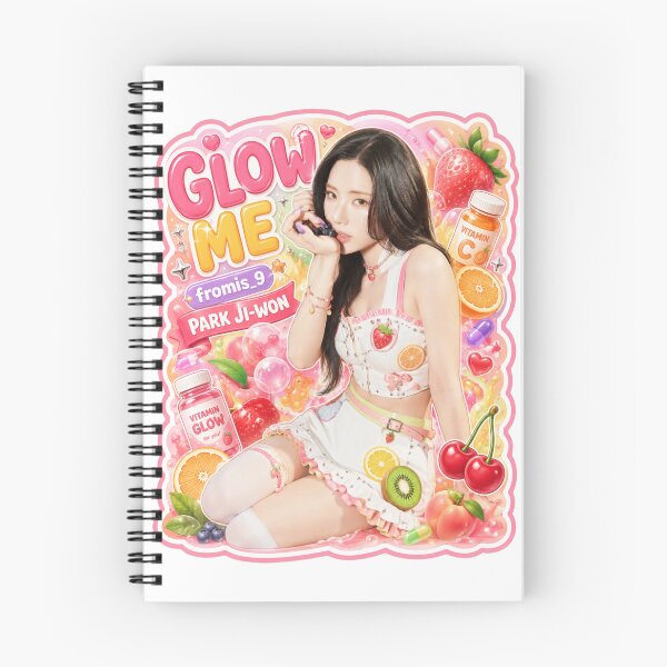 Item preview, Jiwon fromis_9 Glow Me Coastal Wave Design | Merch Collection designed and sold by Valereekmerch.