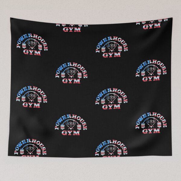 Item preview, Powerhouse Gym USA Flag Patriotic Bodybuilding designed and sold by Trezcharacts.