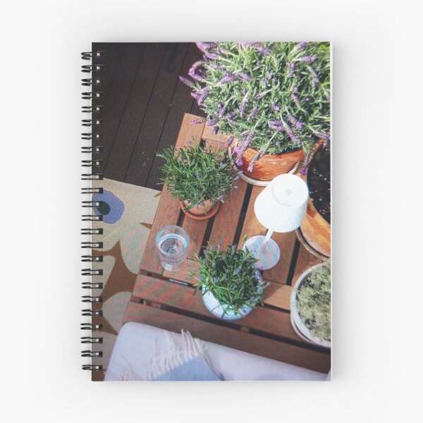 Item preview, Cozy Balcony with Potted Plants designed and sold by Sakibhmed.