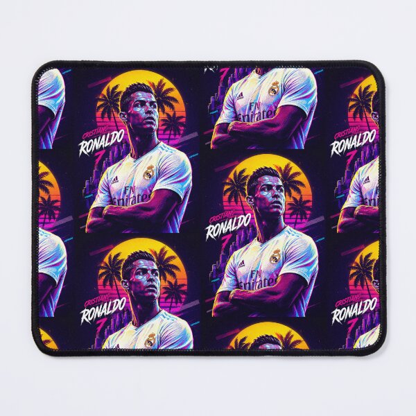 Item preview, Cristiano Ronaldo Neon Poster Art designed and sold by oganespegenh.