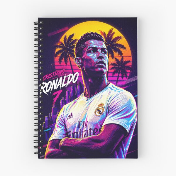 Item preview, Cristiano Ronaldo Neon Poster Art designed and sold by oganespegenh.