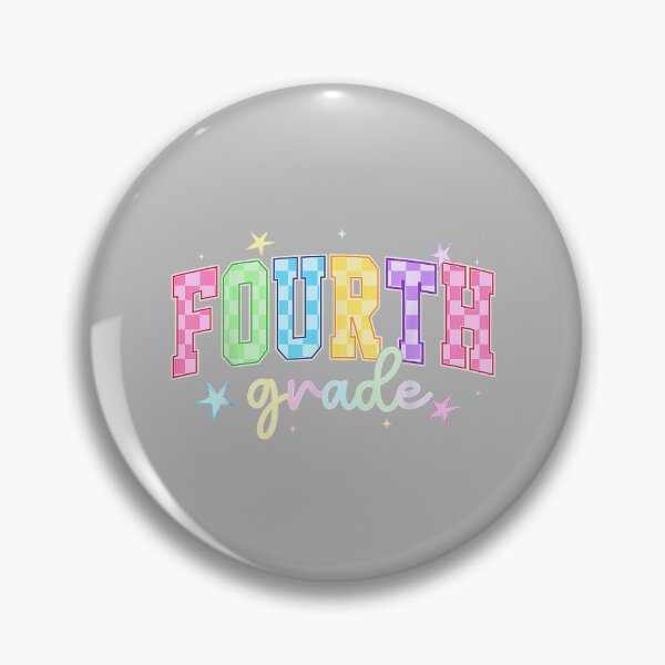 Item preview, Back to School Checkered Fourth Grade Team Teacher Students designed and sold by mjohnson9.