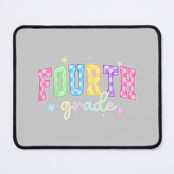 Item preview, Back to School Checkered Fourth Grade Team Teacher Students designed and sold by mjohnson9.