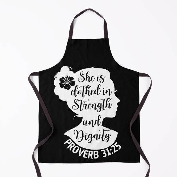 Item preview, Proverbs 31:25 – She Is Clothed with Strength and Dignity - Woman of God designed and sold by MoriaStore.
