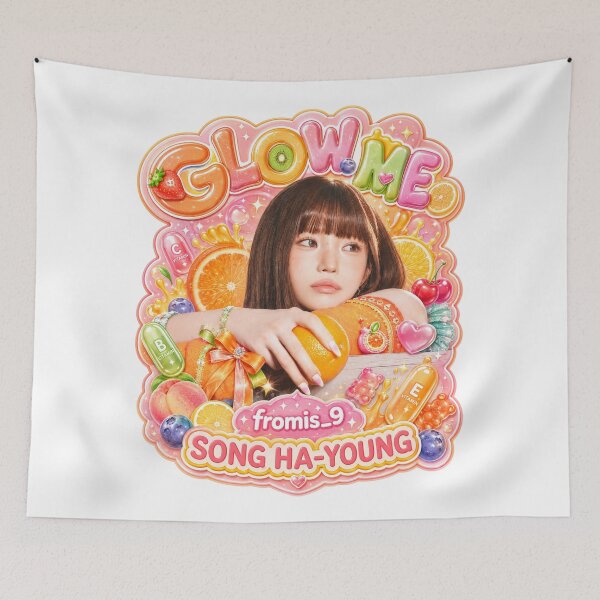Item preview, Hayoung fromis_9 Glow Me Sunlit Beach Graphic | Merch Collection designed and sold by Valereekmerch.
