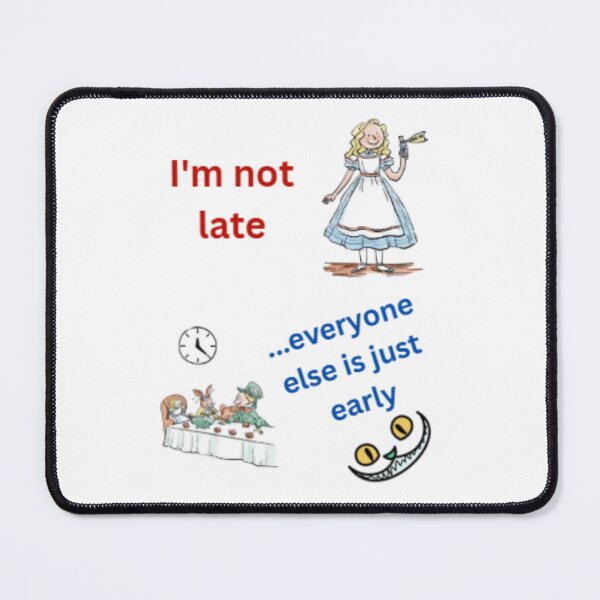 Item preview, I'm not late designed and sold by VegaVientos.
