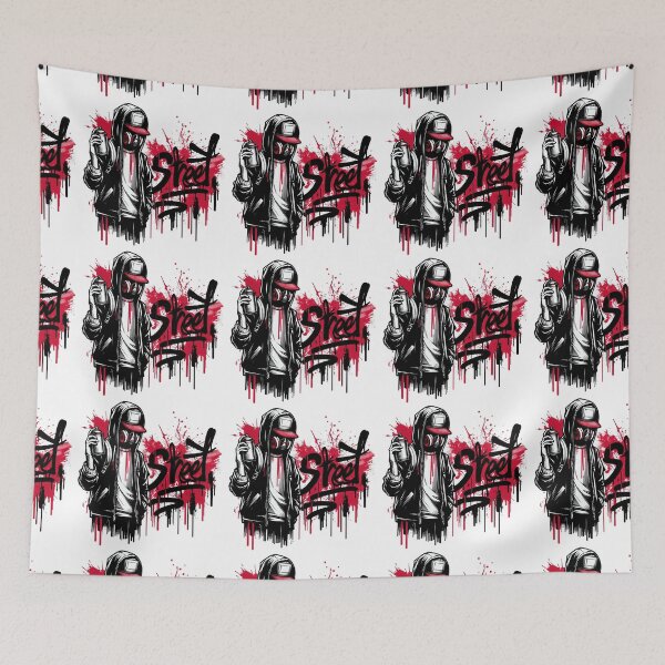Item preview, Urban Street Art Graffiti Artist Mask Design designed and sold by Nadiename.