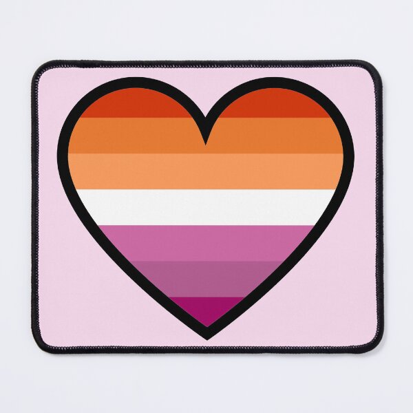 Item preview, Lesbian Pride Heart designed and sold by Camilla Wynter.