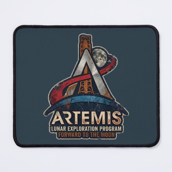 Item preview, Artemis Lunar Exploration Program Vintage Space Patch designed and sold by radiogalaxy.