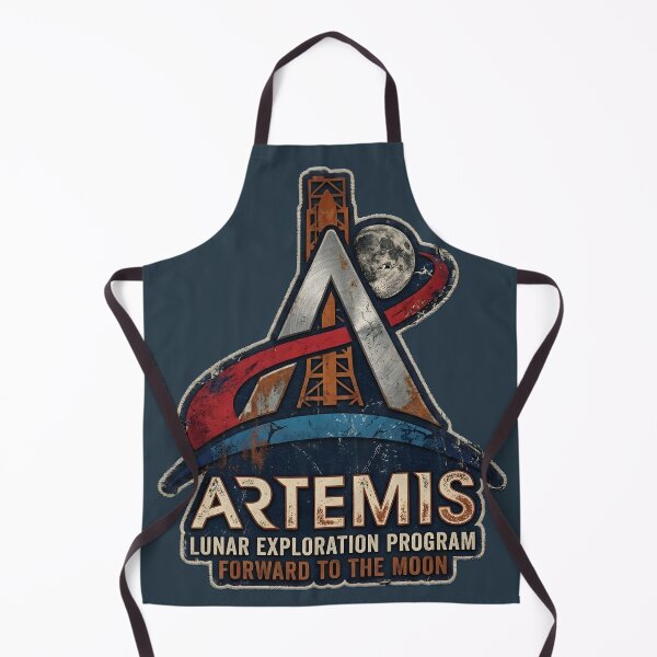 Item preview, Artemis Lunar Exploration Program Vintage Space Patch designed and sold by radiogalaxy.