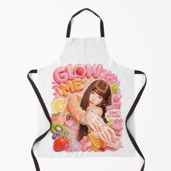Item preview, Hayoung fromis_9 Glow Me Soft Pastel Glare Print | Merch Collection designed and sold by Valereekmerch.