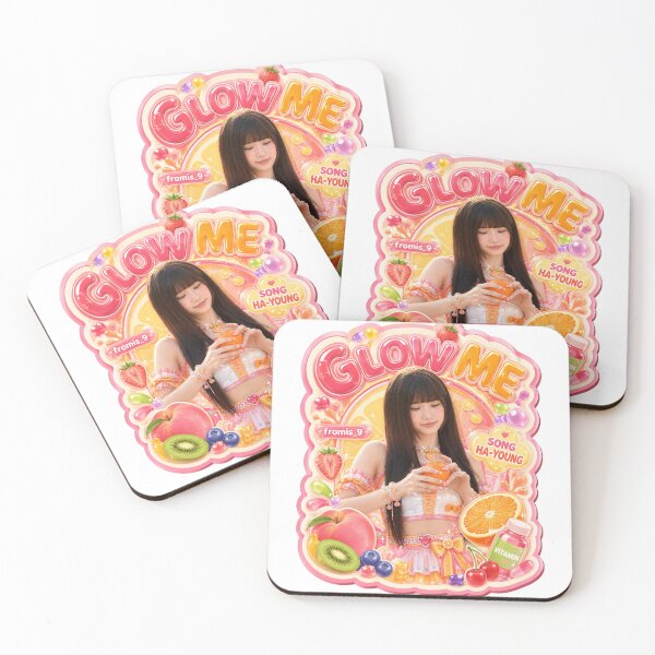 Item preview, Hayoung fromis_9 Glow Me Bright Sunset Portrait | Merch Collection designed and sold by Valereekmerch.